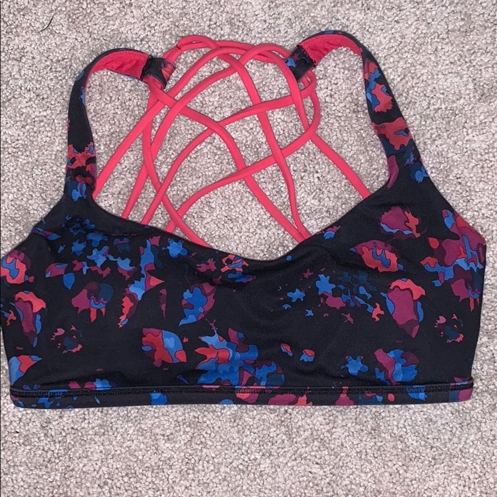 Free to be wild Lululemon sports bra